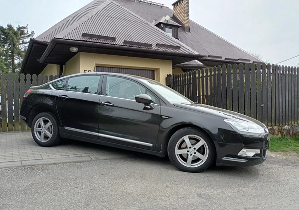 Citroen C5 cena 33900 przebieg: 156654, rok produkcji 2012 z Biała małe 301